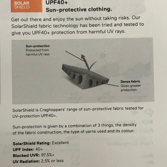 Craghoppers ADVENTURE TREK SHIRT - Dk Khaki - Picture 13 of 16